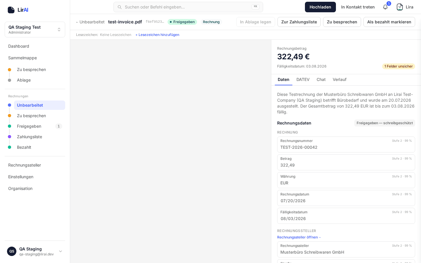 Dokument mit Status „Freigegeben — schreibgeschützt“